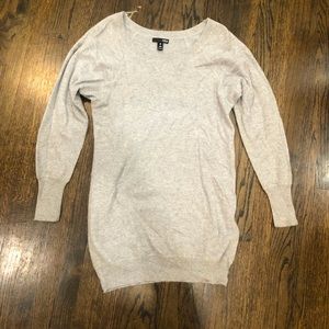100% cashmere sweater dress